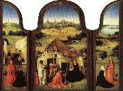BOSCH, Hieronymus Triptych of the Epiphany oil on canvas